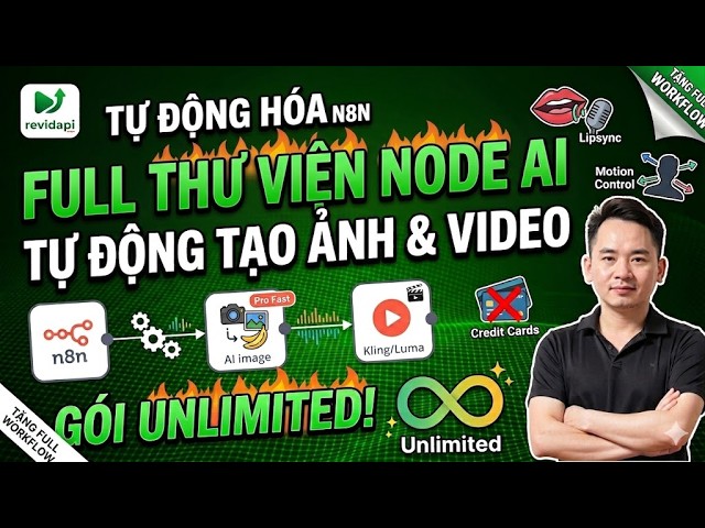 Thư viện API tạo ảnh video RevidAPI