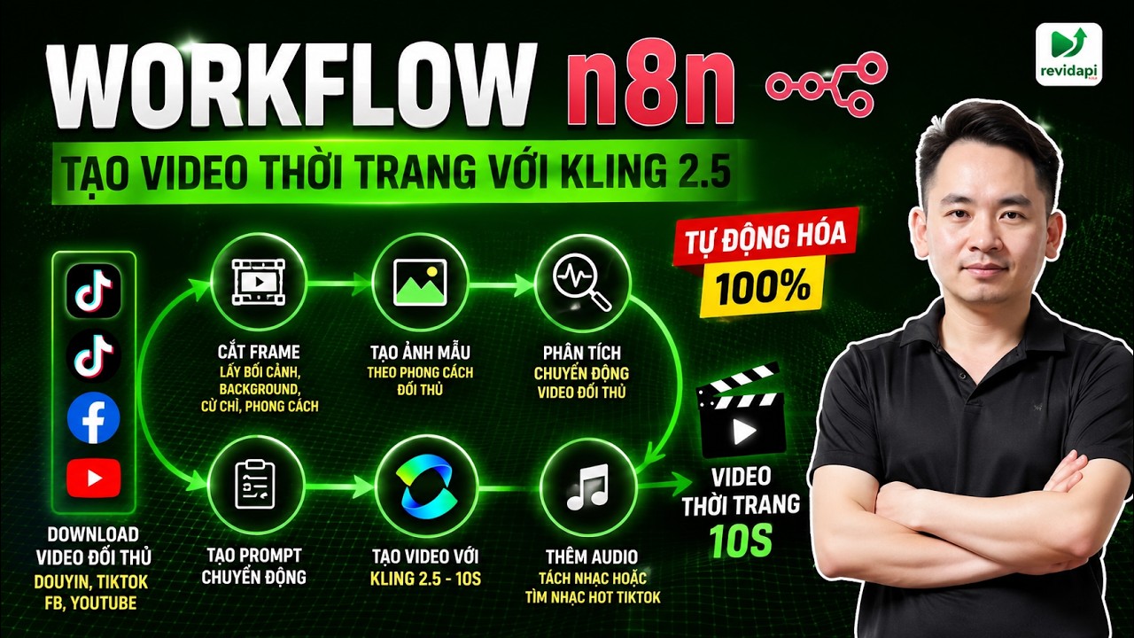 Video thời trang Kling 2.5
